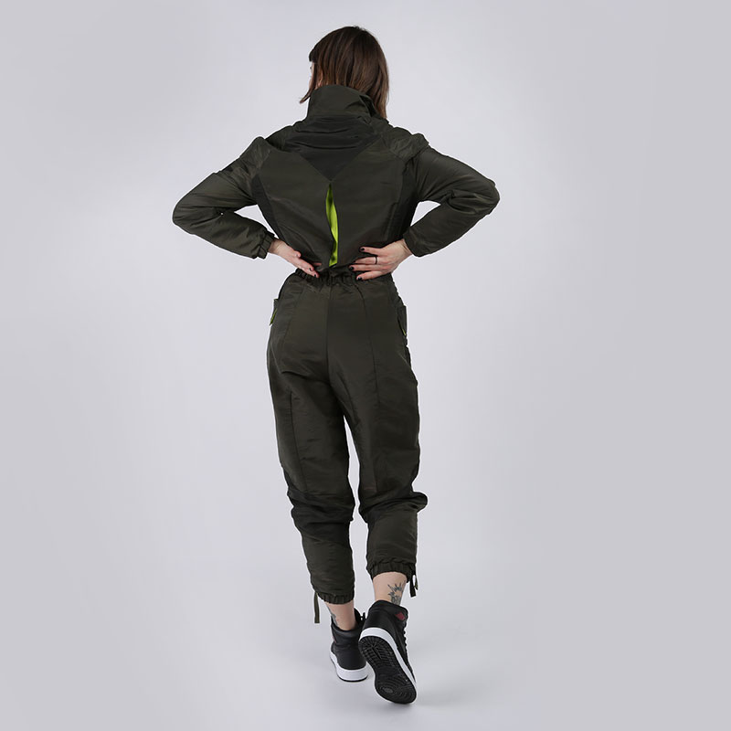женский зеленый комбинезон Jordan Women's Flight Suit CQ6655-222 - цена, описание, фото 10
